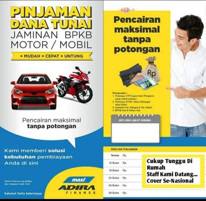 Adira Finance Mobil Tebet Jakarta Selatan 081314506138 Adirafinance Id